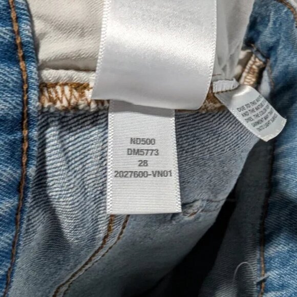 NWT Madewell | The Perfect Vintage Jean in Coney Wash: Destroyed Edition - Picture 14 of 15